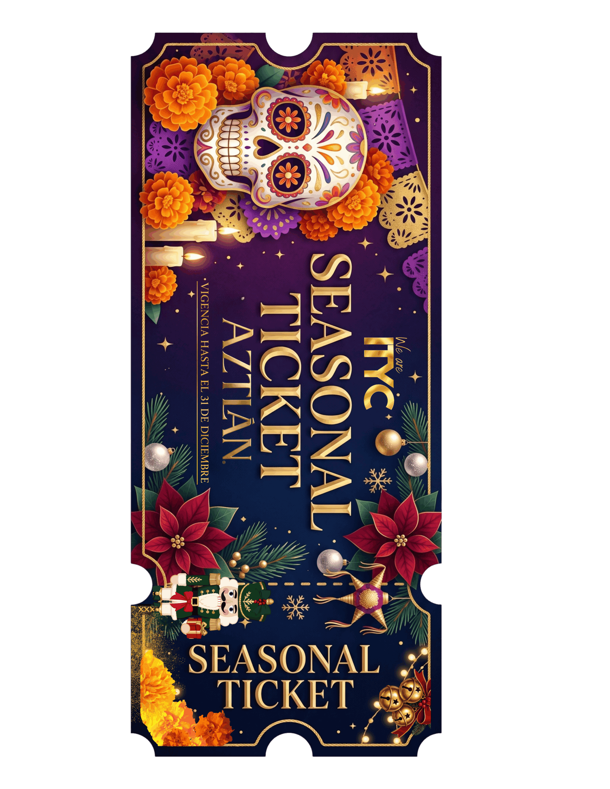 Boleto ITYC Seasonal (Válido hasta el 31 de diciembre)